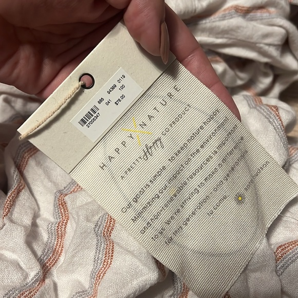 Happy nature linen set skirt and top nwt - Picture 5 of 5